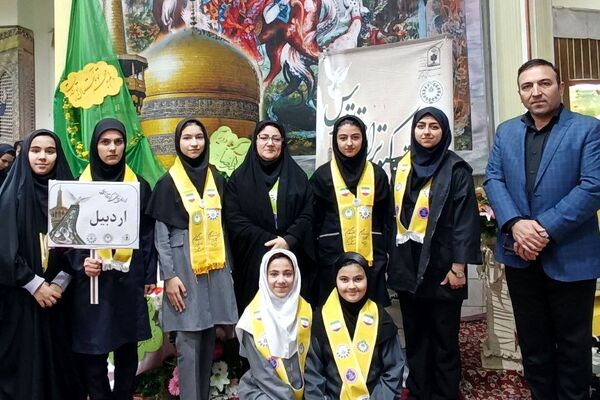 اردوی دختران پیشتاز باعنوان کبوترانه تاقدس (2)