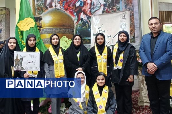 اردوی دختران پیشتاز باعنوان کبوترانه تاقدس (2)