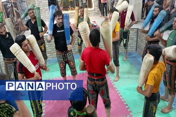 راه‌اندازی گود زورخانه برای اولین بار در شهر بار