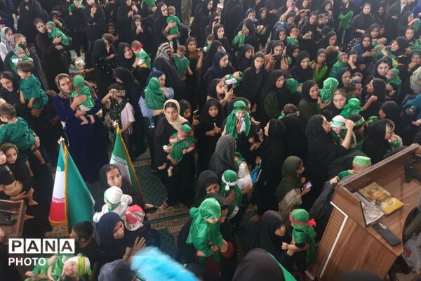 یادواره شیرخوارگان حسینی در مصلای اول‌الامر لردگان 