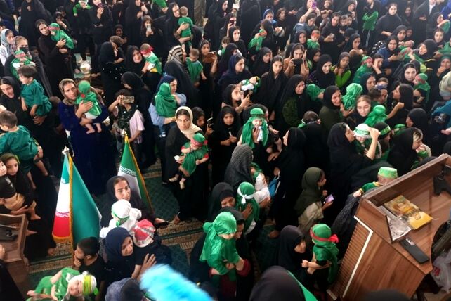 یادواره شیرخوارگان حسینی در مصلای اول‌الامر لردگان 