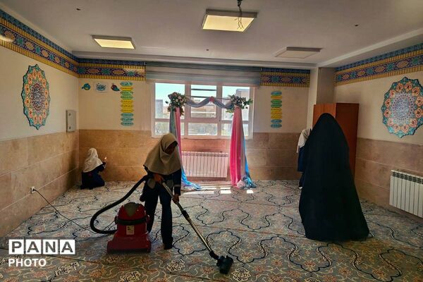 آماده سازی نمازخانه های مدارس آموزش و پرورش شهرستانهای تهران در آستانه سال تحصیلی جدیذ
‌