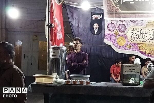 گذری بر فعالیت موکب خیمه العباس در شب صد و نود و پنجم از اجتماعات 