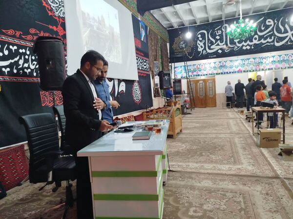 افتتاحیه جلسه قرآنی شهدای فدافن 