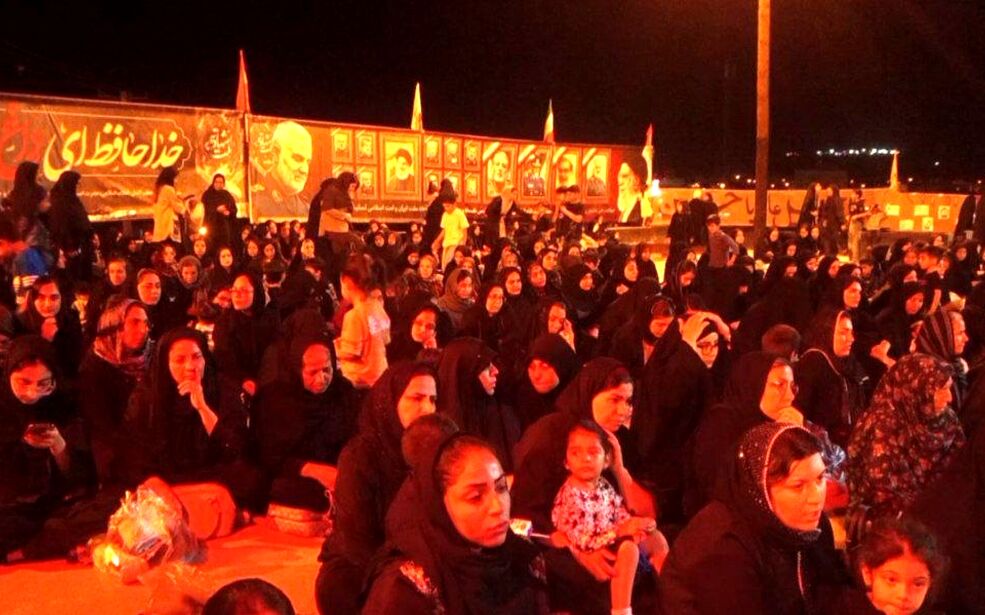 سوگ شیرخوارگان در حاجی‌آباد