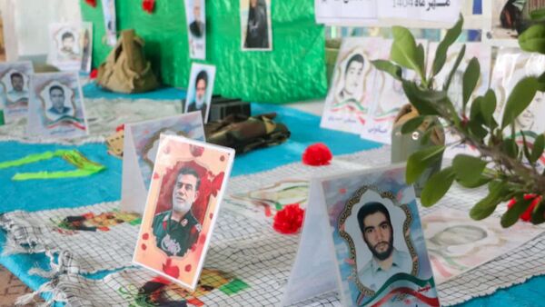 برپایی نمایشگاه دفاع مقدس در مسجد جامع قروه 