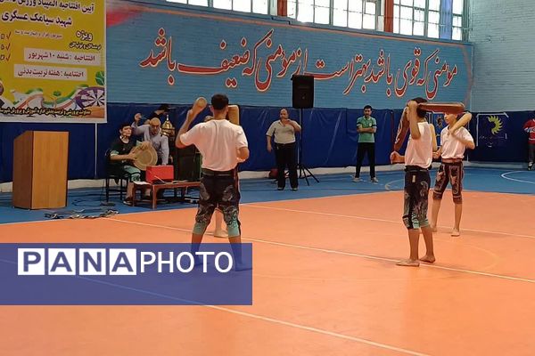 افتتاحیه المپیاد ورزشی دانش‌آموزی در شهرستان ورامین