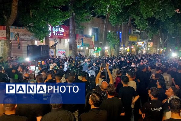 حرکت نمادین کاروان اسرای کربلا در دماوند