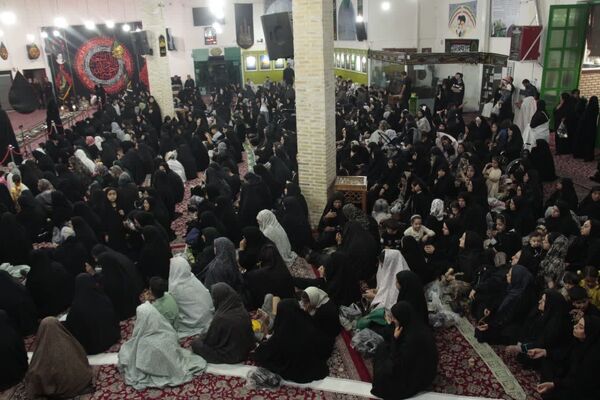 سفره حضرت رقیه (س) در آستان مقدس امامزاده غیاث الدین سید محمد (ع)
