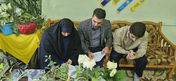 جلسه آماده‌سازی دانش‌آموزان پیشتاز به حج عمره توسط سازمان دانش‌آموزی شهرستان محمودآباد