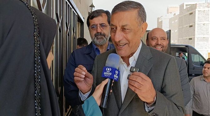 آئین افتتاحیه مدرسه  خیر ساز حاج عباس راستی 