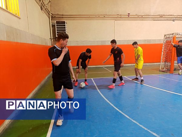مسابقات فوتسال بین مدارس شهرستان ملکان