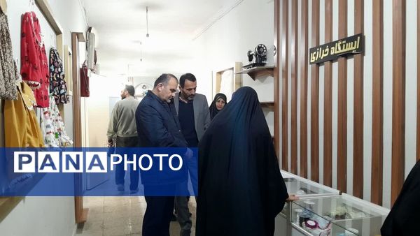 بازدید مدیرکل آموزش و پرورش استان از هنرستان فاطمه‌الزهرا(س) هادی‌شهر