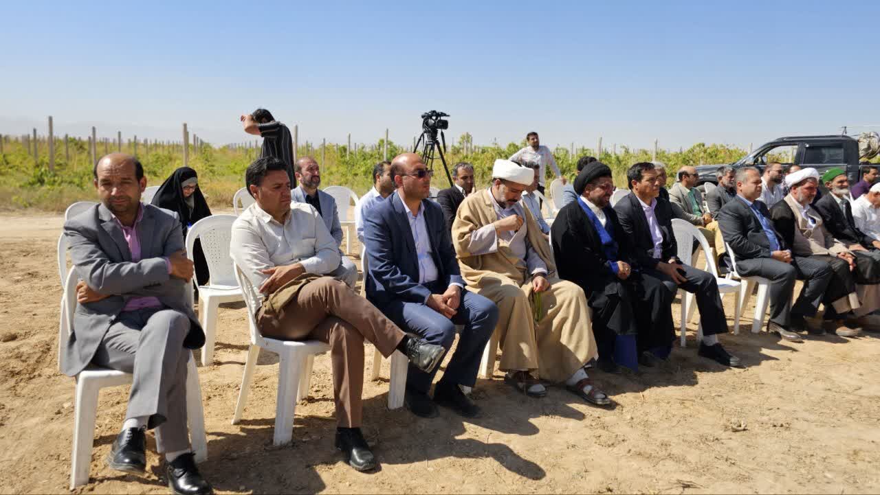 کلنگ زنی و آغاز عملیات اجرایی قسمت دوم فاز یک موقوفه امامزاده سید جعفر(ع) فاروج