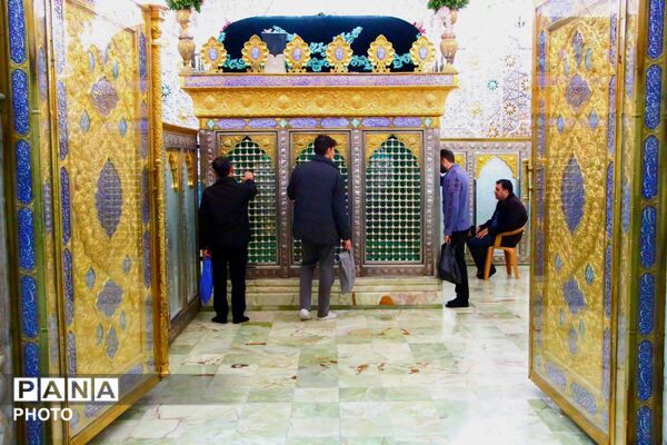 وداع با با ماه مهمانی خدا در امامزاده سید جعفر محمد یزد 