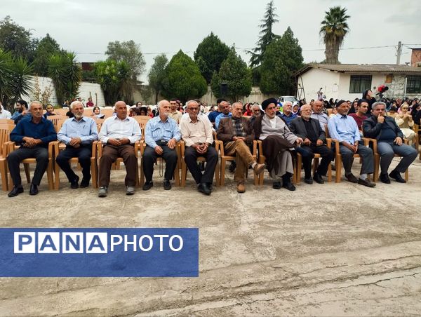 آیین کلنگ‌زنی دبستان ۱۲ کلاسه شهید ولی‌زاده سورک در شهرستان میاندورود 