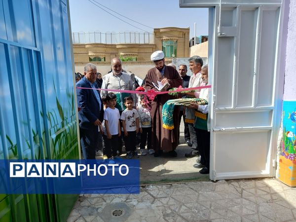افتتاح مهدکودک ارغوان در شهرستان خلیل آباد