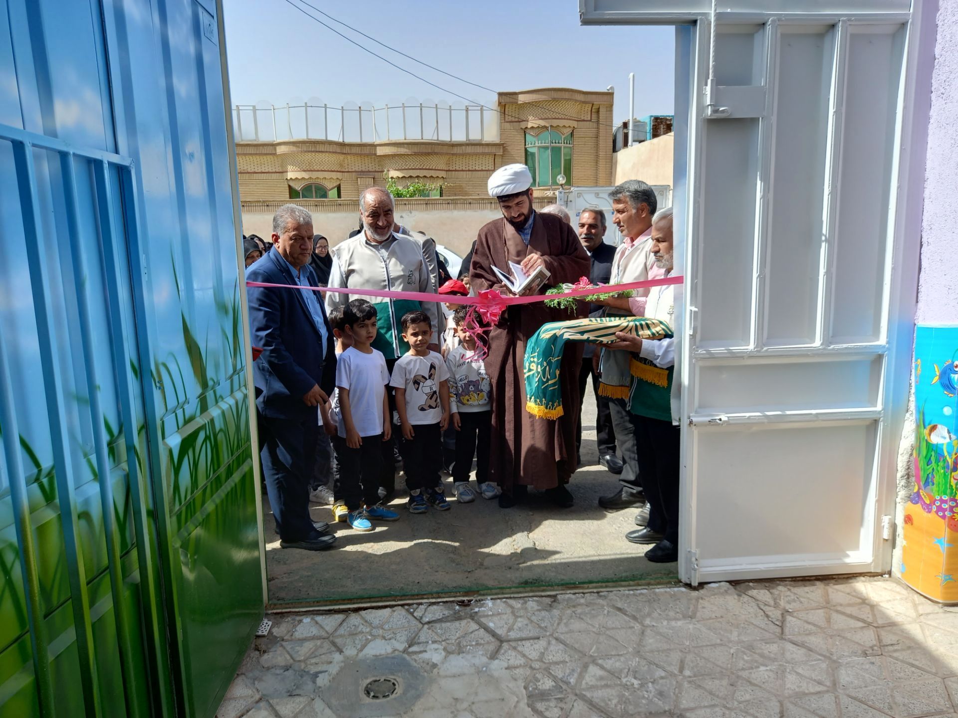 افتتاح مهدکودک ارغوان در شهرستان خلیل آباد