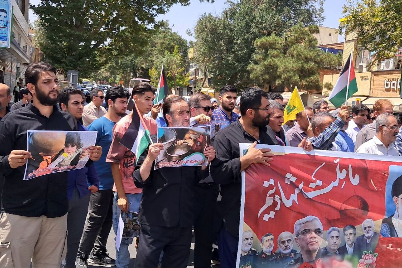 خروش وحدت‌آفرین مردم سنندج در حمایت از مظلومان فلسطین