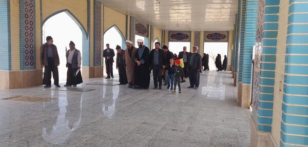 راهپیمایی روز قدس در روستای حیدری
