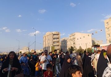حضور پرشور مردم سمنان در راهپیمایی روز غدیرخم
