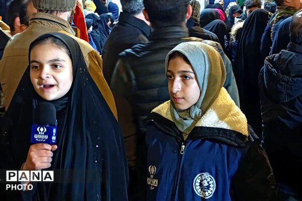 موکبی از جنس دانش‌آموز خبرنگاران پانا شهرستان بجنورد 