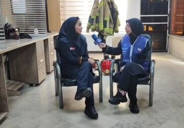 بانوان قهرمان با عشق، در دل آتش می‌دوند