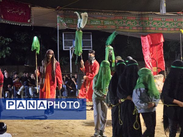 تعزیه گروه شبیه خوانی هیات محبان اهل بیت دبیرستان پروین اعتصامی شهر افوس
