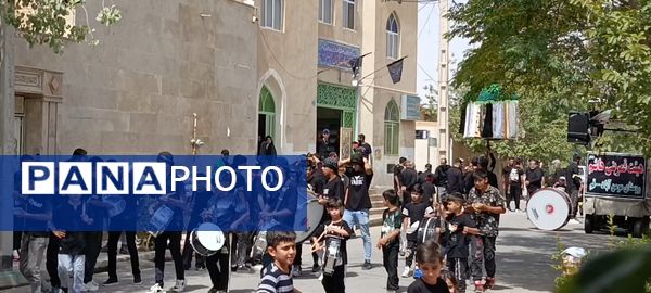 عزاداری در روستای مومن آباد قم