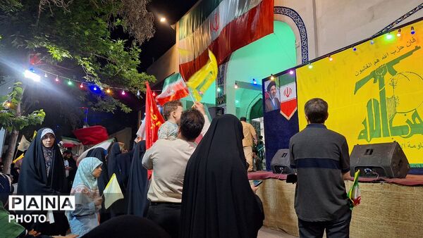 طنین فریاد حمایت از لبنان در قلب شب