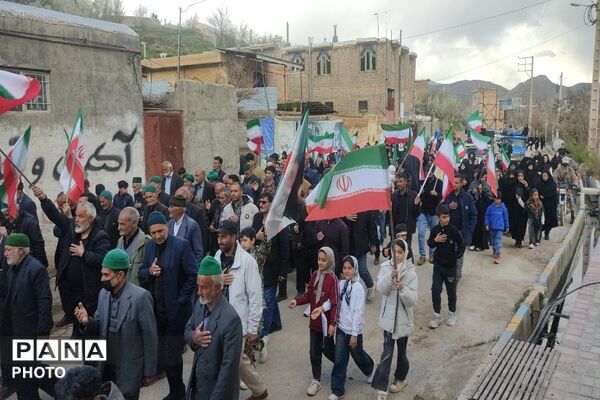 مراسم راهپیمایی اربعین شهادت قائد امت در شهر بار نیشابور-۱