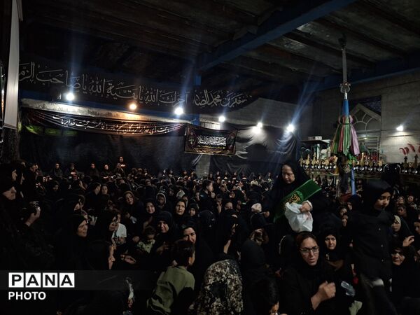  شب نهم محرم هیئت ابوالفضلی در مسجد جوادالائمه