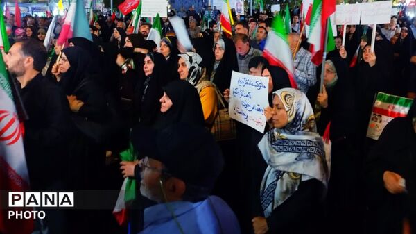  فریاد اتحاد،اقتدار و هم بستگی مردم فردیس