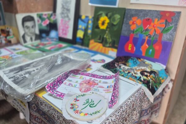 هفته فرهنگی و هنری «ماها» در دبیرستان فرزانگان۱