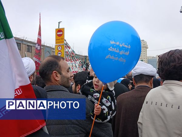 راهپیمایی با شکوه چهل و هفتمین سالگرد پیروزی انقلاب اسلامی در مشهد مقدس 