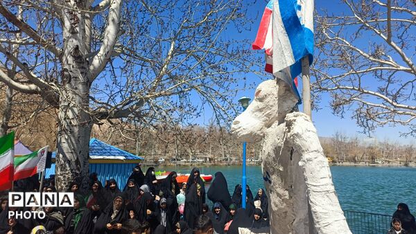 تجمع مردم ولایت مدار بن به مناسبت روز جمهوری اسلامی