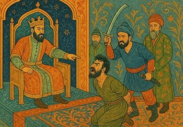 قسمت دوم از تصویرسازی حکایت‌های گلستان سعدی با بهره‌گیری از هوش مصنوعی