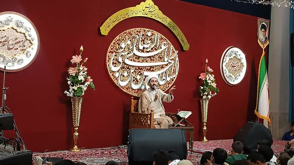 جشن میلاد امام رضا (ع) در مسجد الرضای نیشابور 