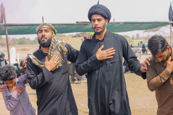 مراسم عاشورای حسینی در شهرستان قلعه‌گنج