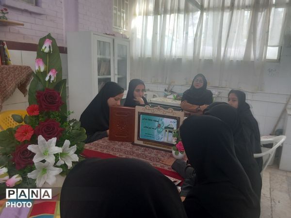 مسابقات حافظ خوانی در دبیرستان شهید محمدی پور خلیل آباد