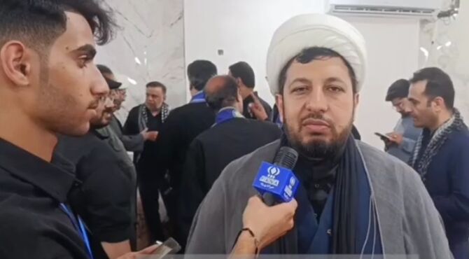 بازدید معاون وزیر آموزش و پرورش از موکب‌های اربعین در چذابه