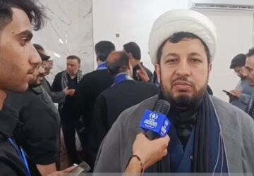 بازدید معاون وزیر آموزش و پرورش از موکب‌های اربعین در چذابه