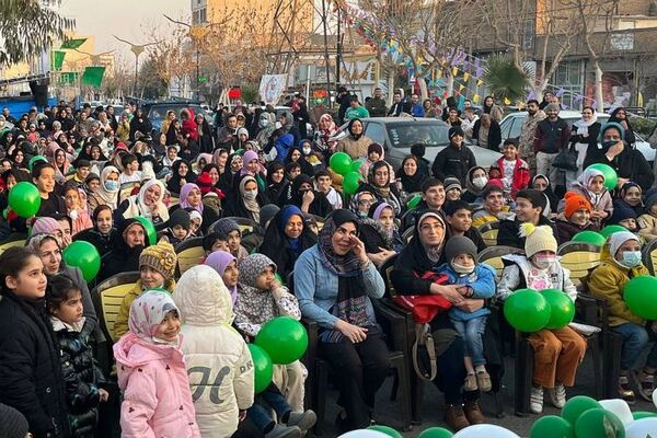 جشن بزرگ میلاد مولود کعبه در شهر قیامدشت ری یک