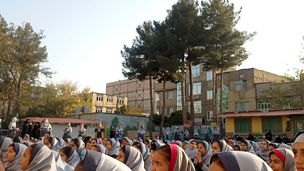 مراسم شهادت حضرت فاطمه (س) در دبستان علی دهقانیان ۲ تبادکان