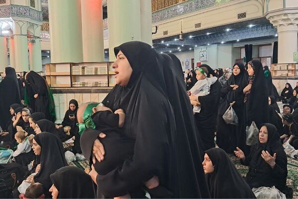 همایش شیرخوارگان حسینی  در حرم حضرت عبدالعظیم حسنی