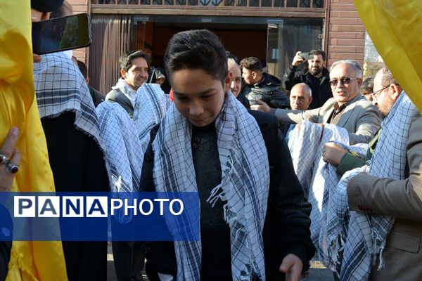 کاروان راهیان نور عازم خطه نور پسران بهارستان‌دو 