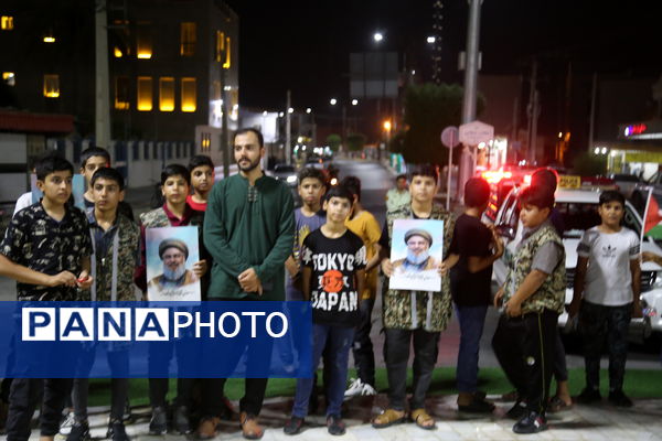 اجتماع مردم تنگستان برای شهدای مقاومت