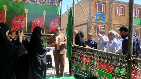 موکب دانش‌آموزی طریق‌الاقصی ناحیه سه کرمانشاه