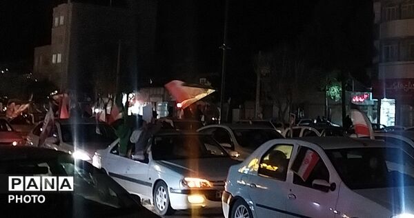 رژه ماشینی در سراسر شهر نیشابور-۳