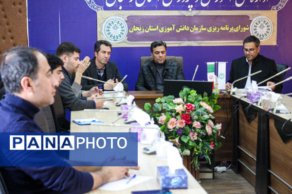 برگزاری جلسه شورای برنامه‌ریزی سازمان دانش‌آموزی استان زنجان 